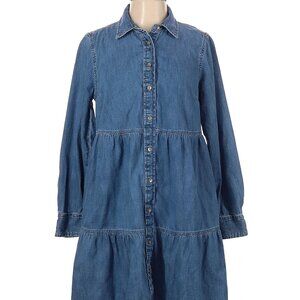 Gap denim shirt dress S petite